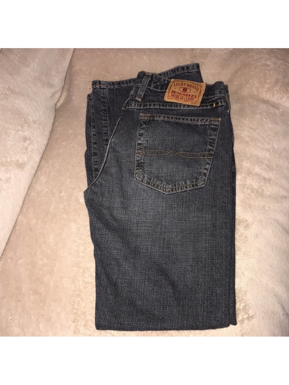 Lucky Brand 6/28 Dark Indigo straight Fit Jeans